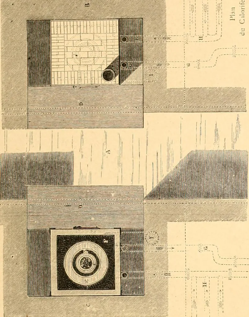 An illustration from L'art des jardins. Parcs--jardins--promenades--étude historique--principles de la composition des jardins--plantations--décoration pittoresque et artistique des parcs et jardins publics; traité pratique et didactique, 1886, leaf 258