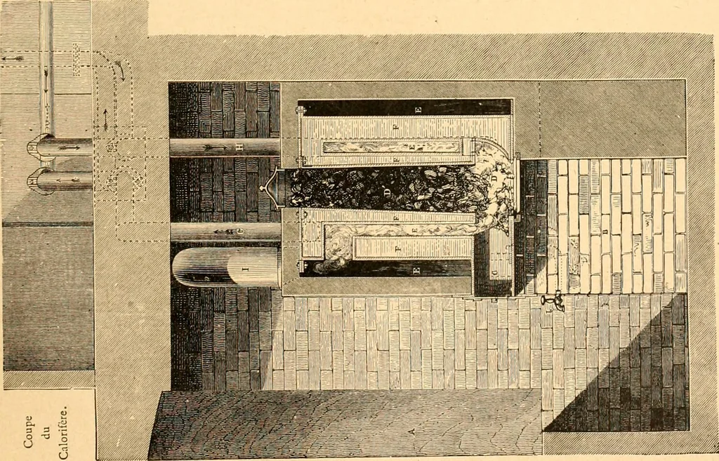 An illustration from L'art des jardins. Parcs--jardins--promenades--étude historique--principles de la composition des jardins--plantations--décoration pittoresque et artistique des parcs et jardins publics; traité pratique et didactique, 1886, leaf 258