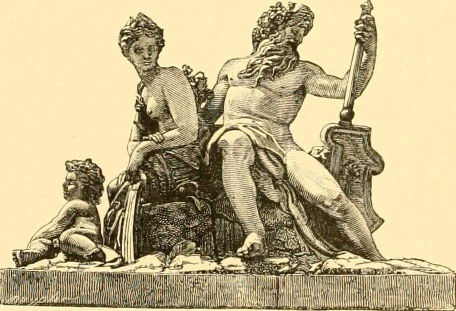 An illustration from L'art des jardins. Parcs--jardins--promenades--étude historique--principles de la composition des jardins--plantations--décoration pittoresque et artistique des parcs et jardins publics; traité pratique et didactique, 1886, leaf 261