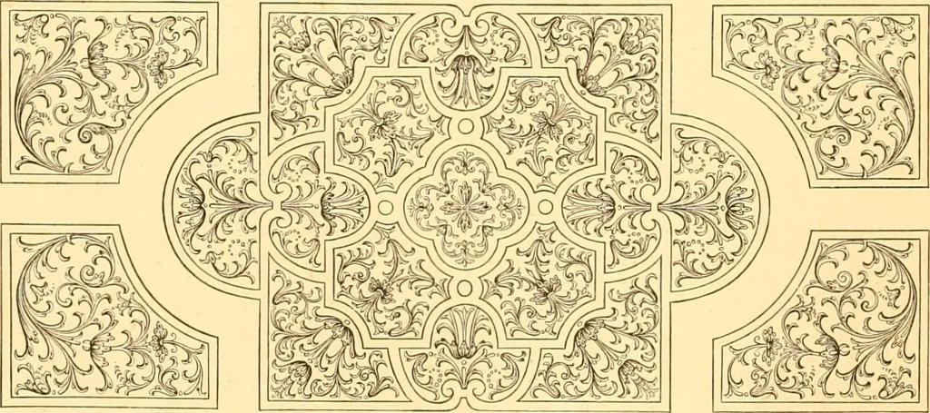 An illustration from L'art des jardins. Parcs--jardins--promenades--étude historique--principles de la composition des jardins--plantations--décoration pittoresque et artistique des parcs et jardins publics; traité pratique et didactique, 1886, leaf 263