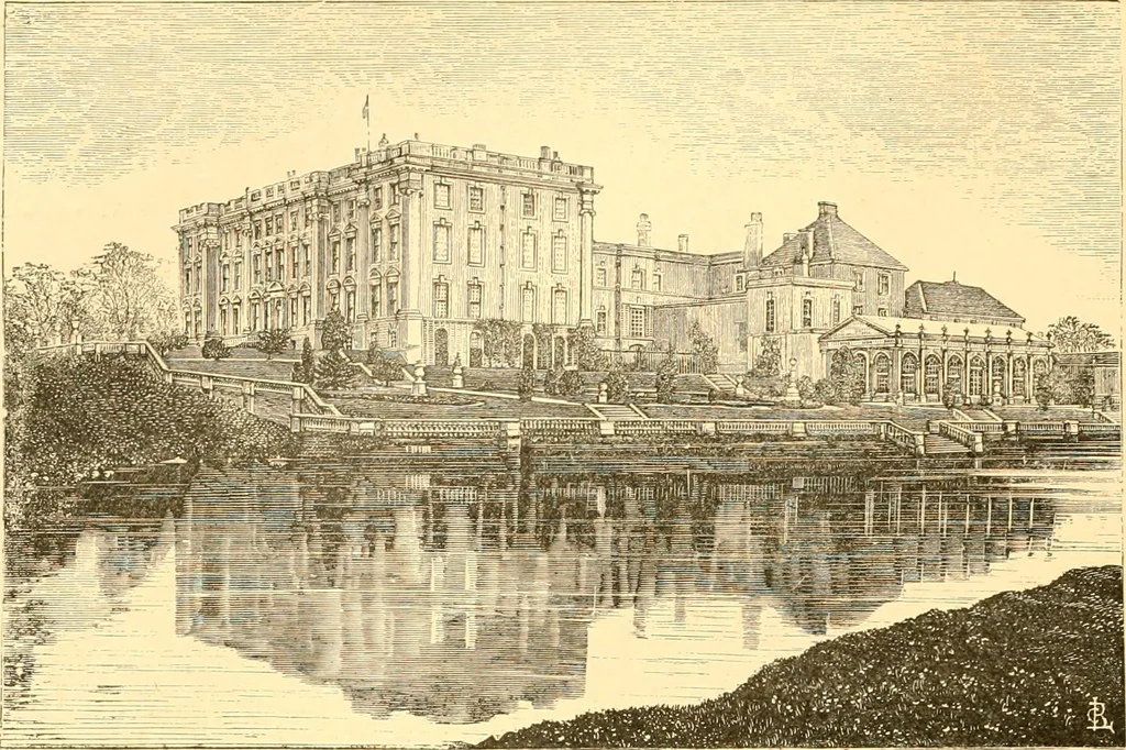 An illustration from L'art des jardins. Parcs--jardins--promenades--étude historique--principles de la composition des jardins--plantations--décoration pittoresque et artistique des parcs et jardins publics; traité pratique et didactique, 1886, leaf 291