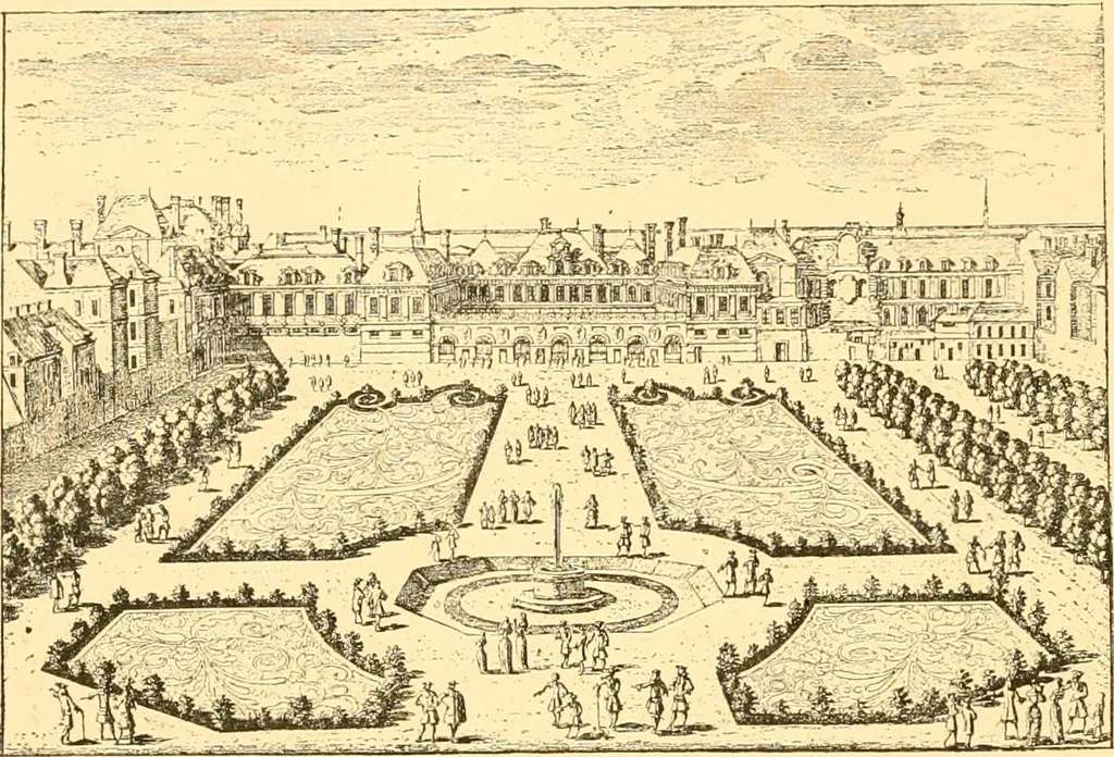 An illustration from L'art des jardins. Parcs--jardins--promenades--étude historique--principles de la composition des jardins--plantations--décoration pittoresque et artistique des parcs et jardins publics; traité pratique et didactique, 1886, leaf 315