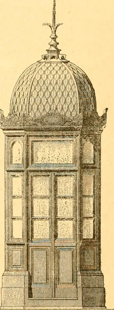 An illustration from L'art des jardins. Parcs--jardins--promenades--étude historique--principles de la composition des jardins--plantations--décoration pittoresque et artistique des parcs et jardins publics; traité pratique et didactique, 1886, leaf 347