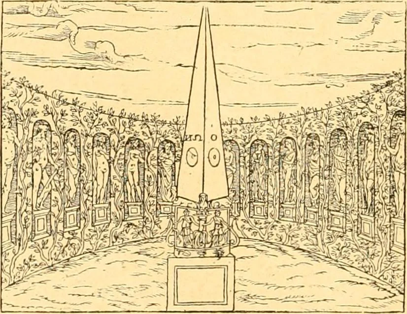 An illustration from L'art des jardins. Parcs--jardins--promenades--étude historique--principles de la composition des jardins--plantations--décoration pittoresque et artistique des parcs et jardins publics; traité pratique et didactique, 1886, leaf 357