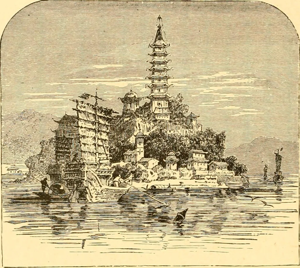 An illustration from L'art des jardins. Parcs--jardins--promenades--étude historique--principles de la composition des jardins--plantations--décoration pittoresque et artistique des parcs et jardins publics; traité pratique et didactique, 1886, leaf 41