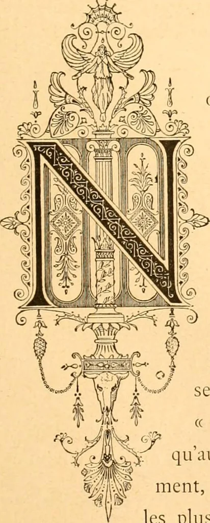 An illustration from L'art des jardins. Parcs--jardins--promenades--étude historique--principles de la composition des jardins--plantations--décoration pittoresque et artistique des parcs et jardins publics; traité pratique et didactique, 1886, leaf 42