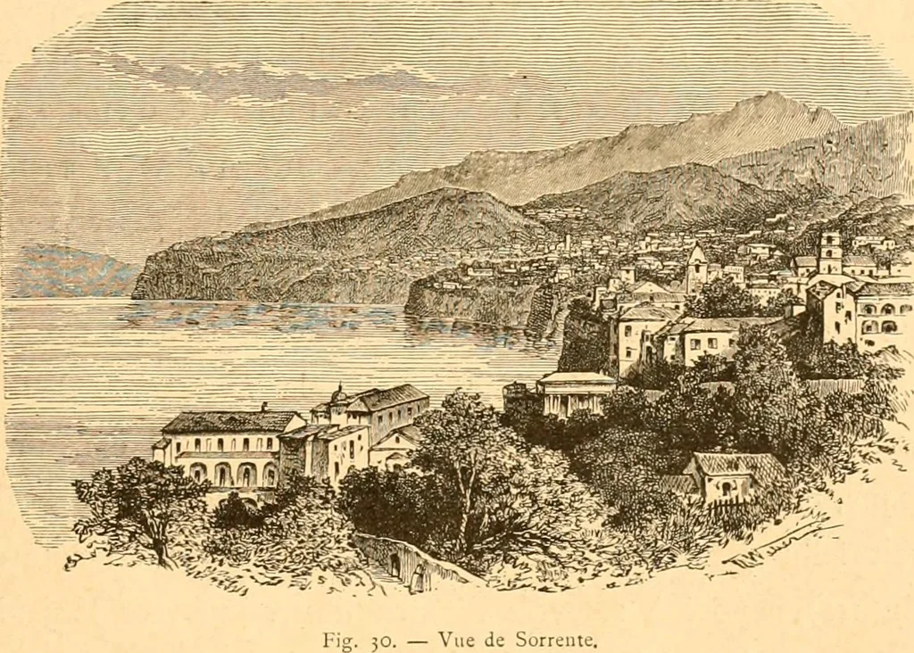An illustration from L'art des jardins. Parcs--jardins--promenades--étude historique--principles de la composition des jardins--plantations--décoration pittoresque et artistique des parcs et jardins publics; traité pratique et didactique, 1886, leaf 46