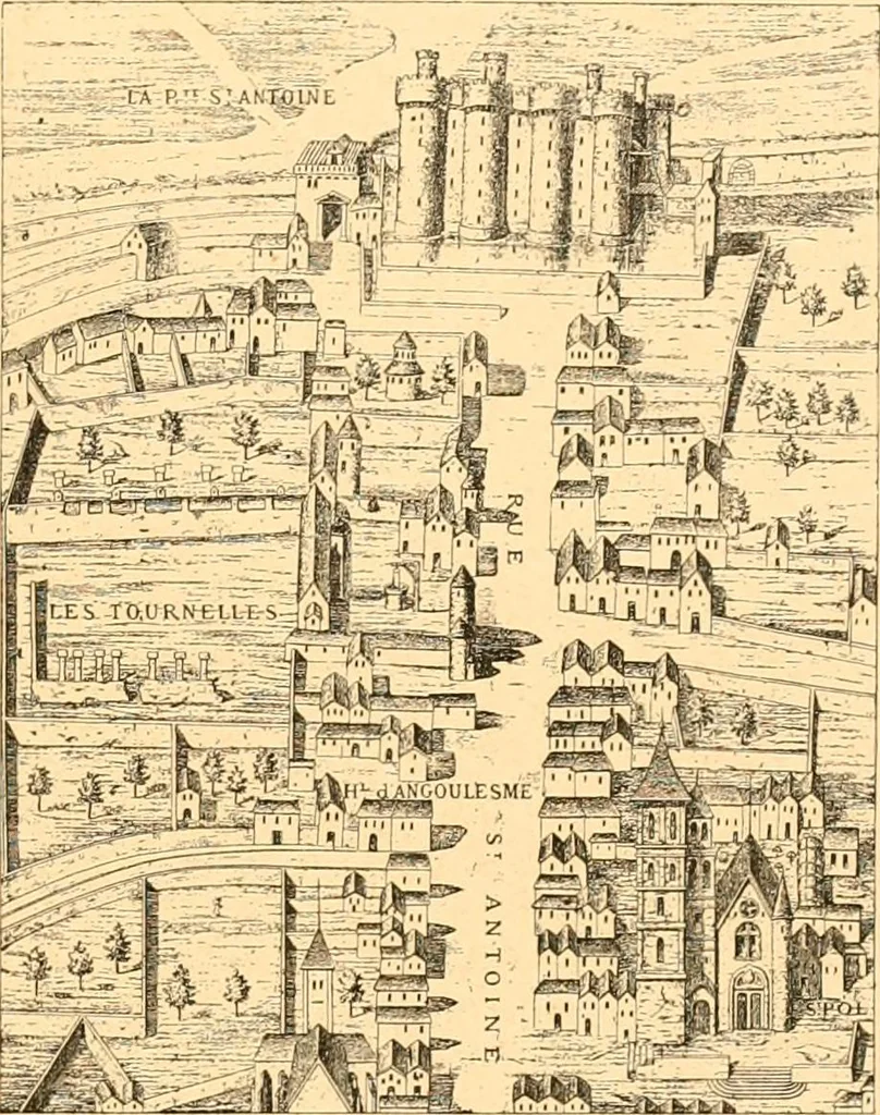 An illustration from L'art des jardins. Parcs--jardins--promenades--étude historique--principles de la composition des jardins--plantations--décoration pittoresque et artistique des parcs et jardins publics; traité pratique et didactique, 1886, leaf 56