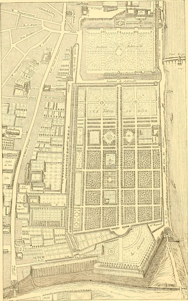 An illustration from L'art des jardins. Parcs--jardins--promenades--étude historique--principles de la composition des jardins--plantations--décoration pittoresque et artistique des parcs et jardins publics; traité pratique et didactique, 1886, leaf 89