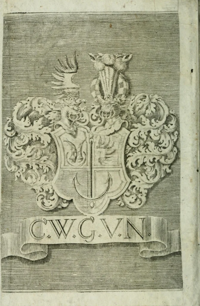 An illustration from L'art de vivre heureux : formé sur les plus belles maximes & veritez chrêtiennes, pour toutes sortes de personnes, & particulierement pour ceux qui aspirent à être solidement à Dieu ; avec L'exercice de la Messe, & une methode pour passer la journée chrêtiennement, avec la pratique de quelques Peres, 1693, leaf 2