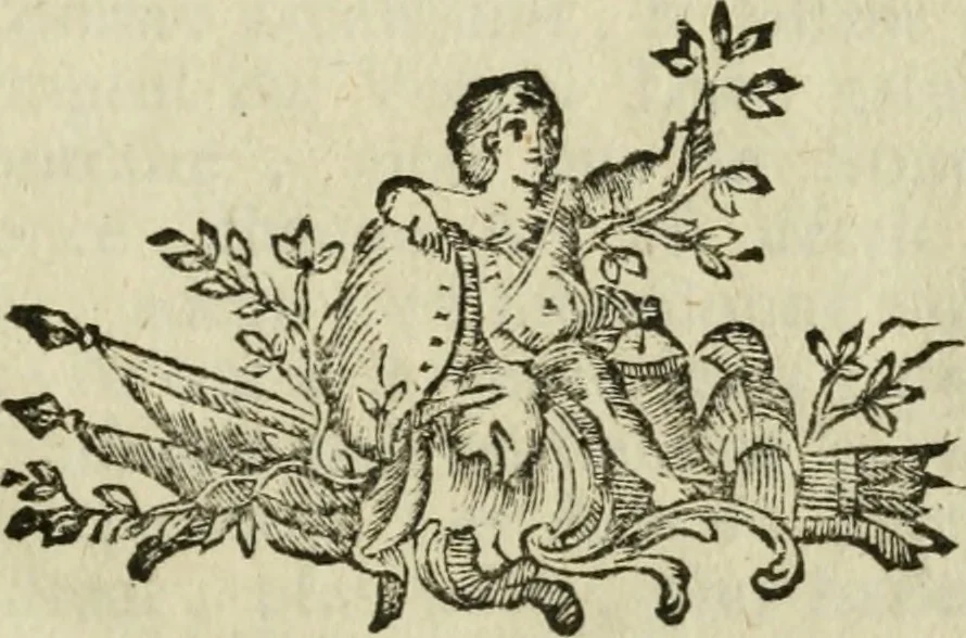 An illustration from L'art du peintre, doreur, vernisseur : ouvrage utile aux artistes & aux amateurs qui veulent entreprendre de peindre, dorer & vernir toutes sortes de sujets en bâtiments, meubles, bijoux, équipages, &c., 1774, leaf 6