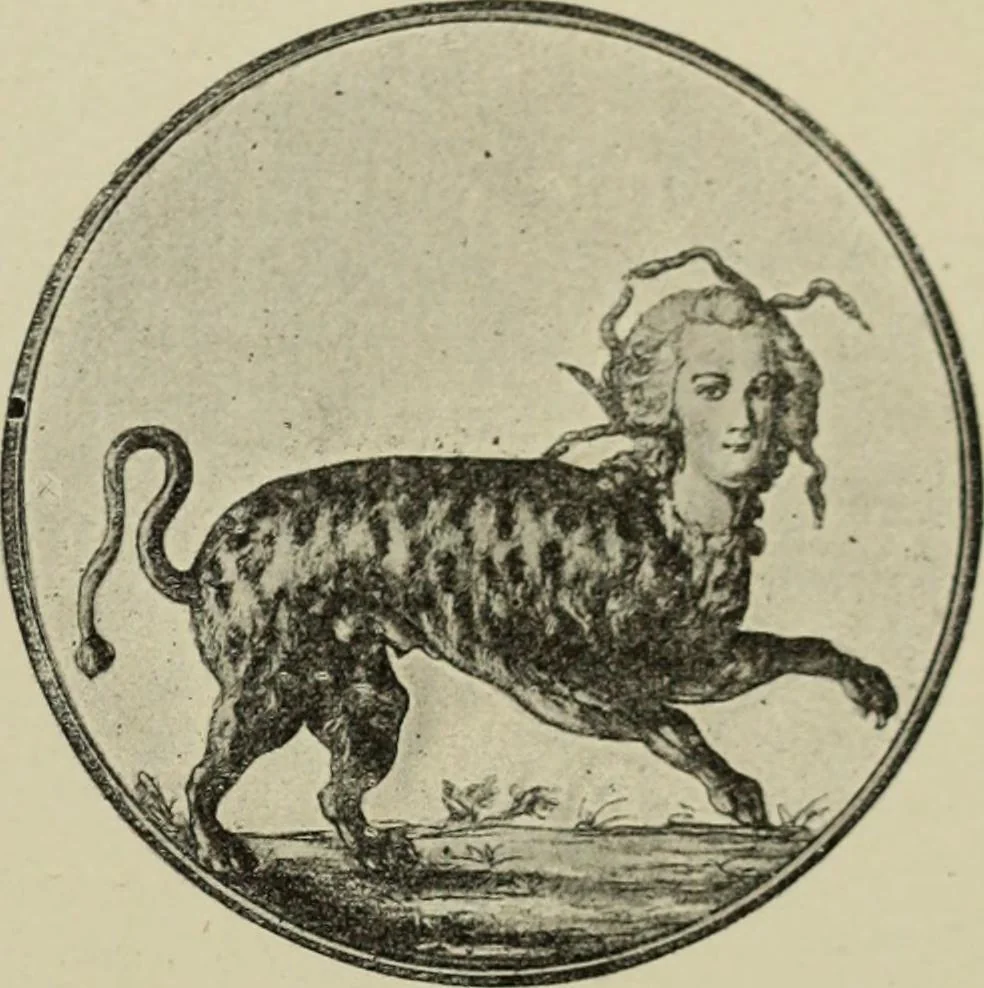 An illustration from L'art du rire et de la caricature, 1892, leaf 108