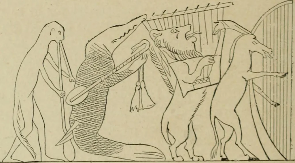 An illustration from L'art du rire et de la caricature, 1892, leaf 13