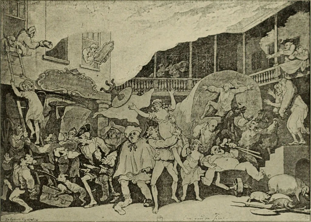 An illustration from L'art du rire et de la caricature, 1892, leaf 148