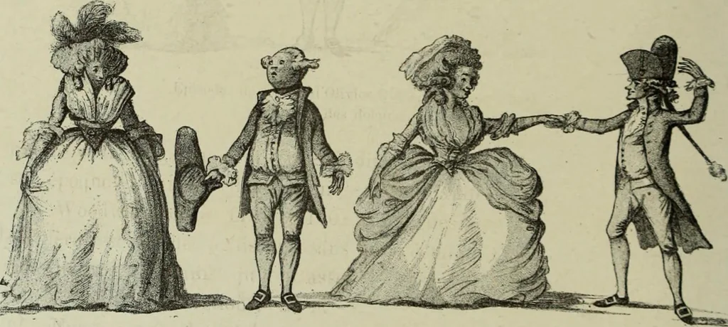 An illustration from L'art du rire et de la caricature, 1892, leaf 153