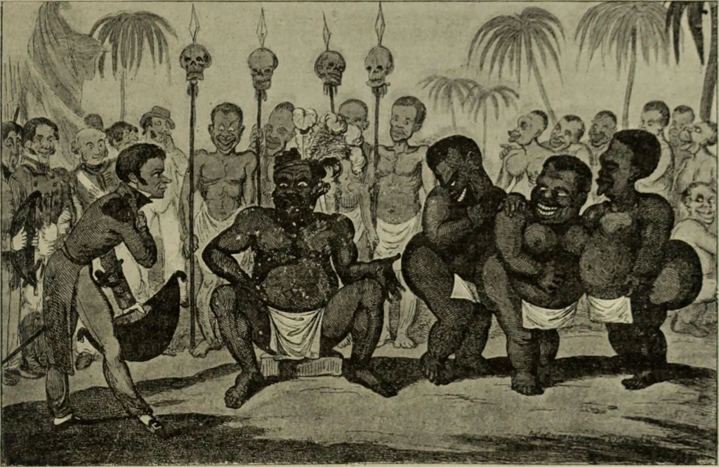 An illustration from L'art du rire et de la caricature, 1892, leaf 154