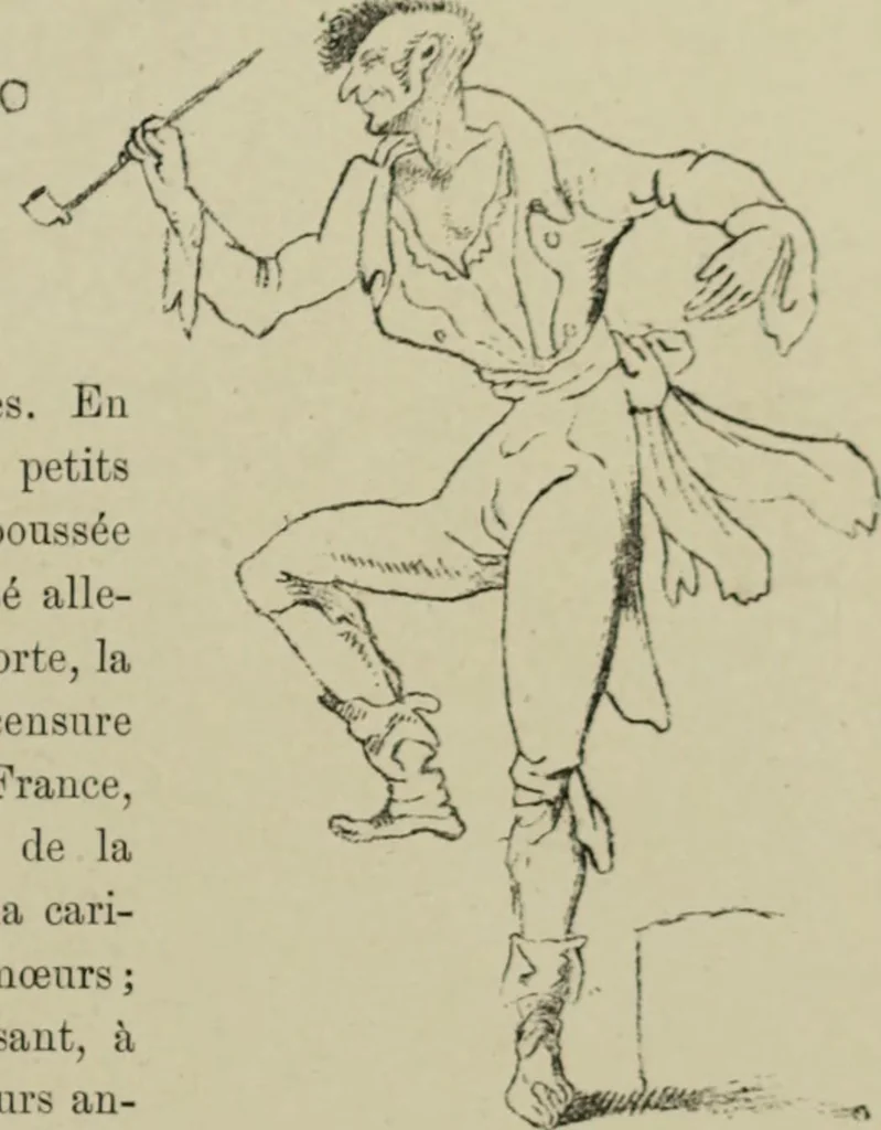 An illustration from L'art du rire et de la caricature, 1892, leaf 168