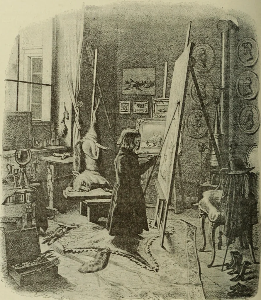 An illustration from L'art du rire et de la caricature, 1892, leaf 169