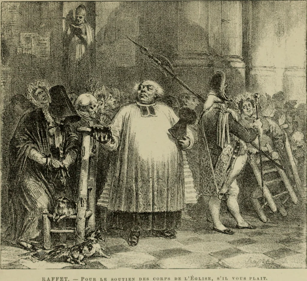 An illustration from L'art du rire et de la caricature, 1892, leaf 180