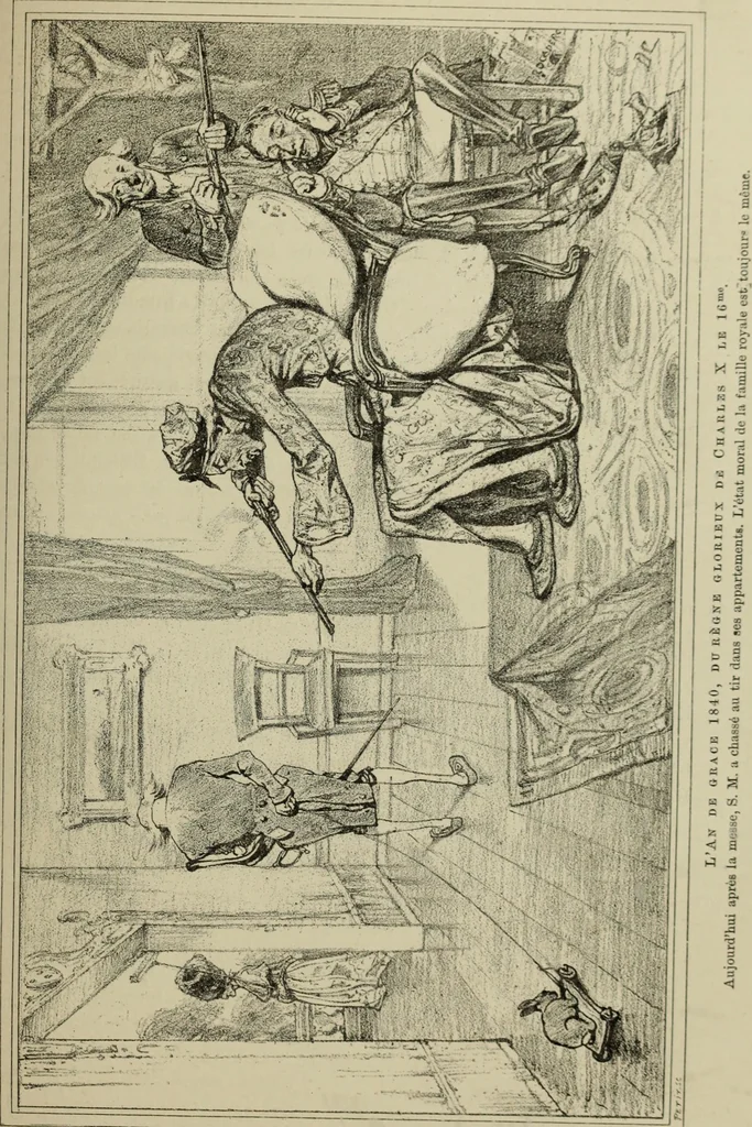 An illustration from L'art du rire et de la caricature, 1892, leaf 182