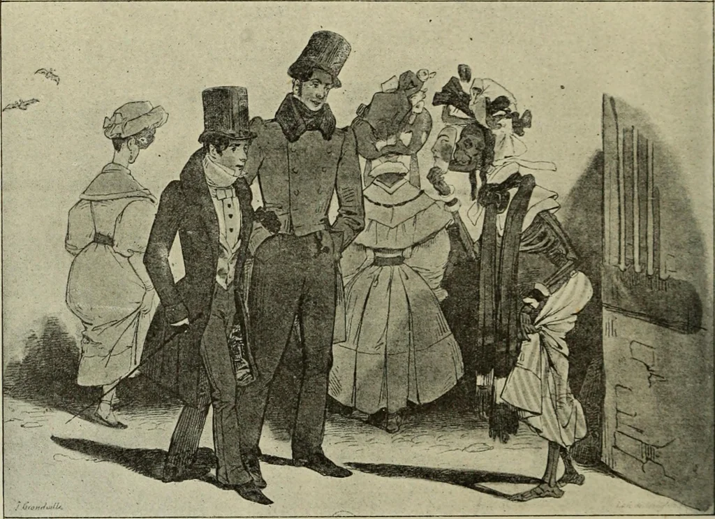 An illustration from L'art du rire et de la caricature, 1892, leaf 189