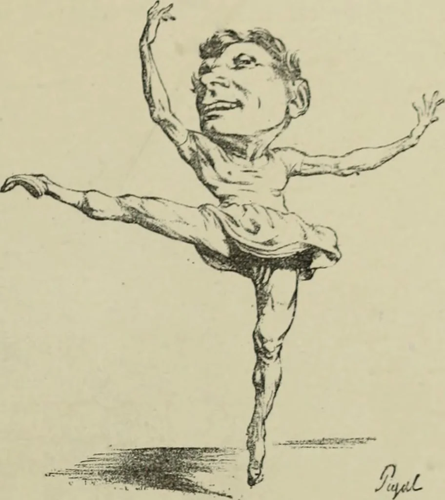 An illustration from L'art du rire et de la caricature, 1892, leaf 192