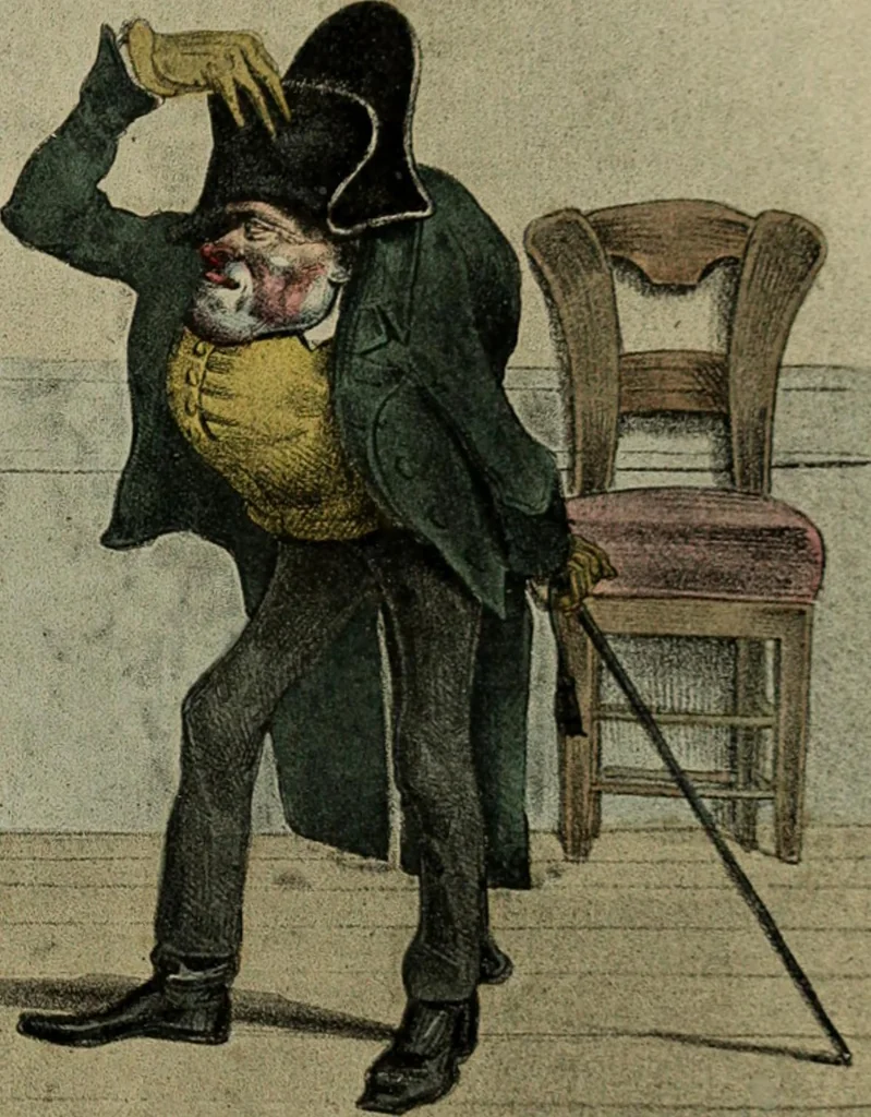 An illustration from L'art du rire et de la caricature, 1892, leaf 194