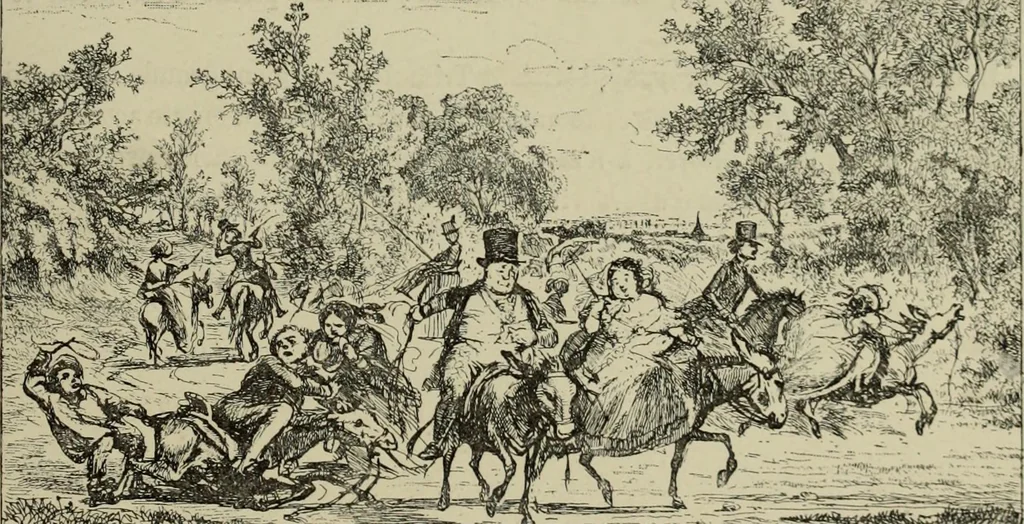 An illustration from L'art du rire et de la caricature, 1892, leaf 196