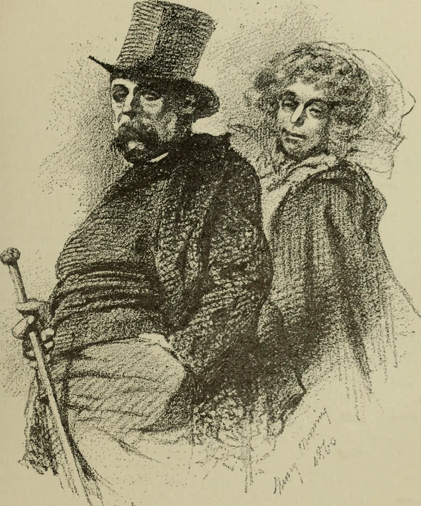 An illustration from L'art du rire et de la caricature, 1892, leaf 208