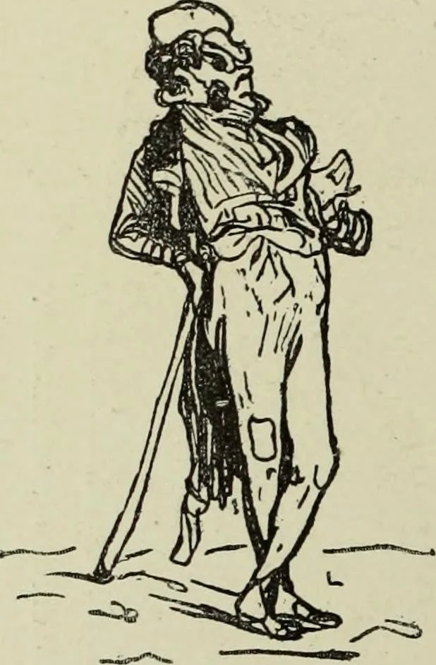 An illustration from L'art du rire et de la caricature, 1892, leaf 215