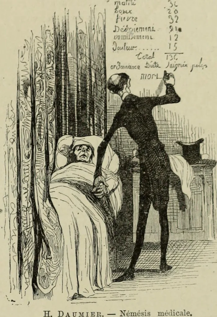 An illustration from L'art du rire et de la caricature, 1892, leaf 218