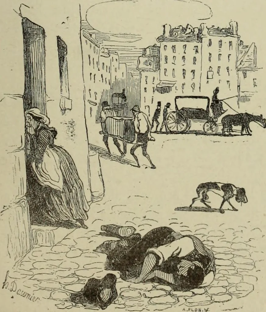 An illustration from L'art du rire et de la caricature, 1892, leaf 218