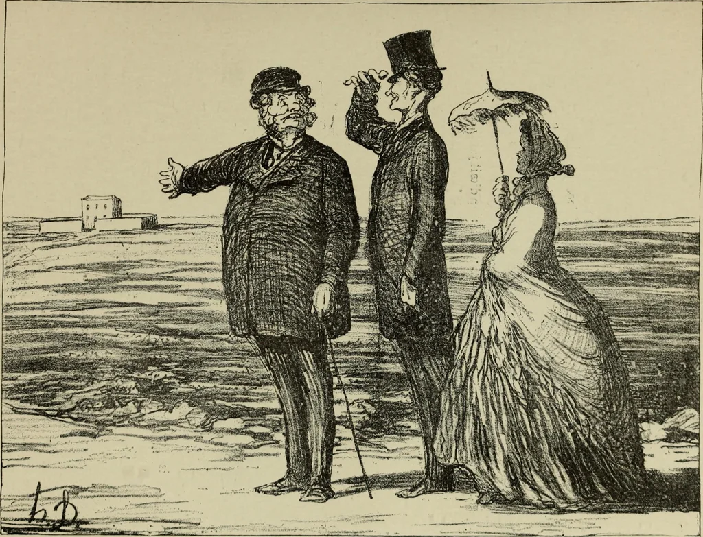 An illustration from L'art du rire et de la caricature, 1892, leaf 224