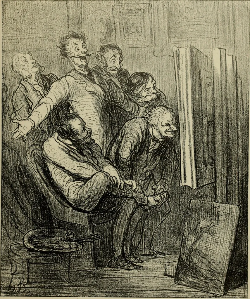 An illustration from L'art du rire et de la caricature, 1892, leaf 226