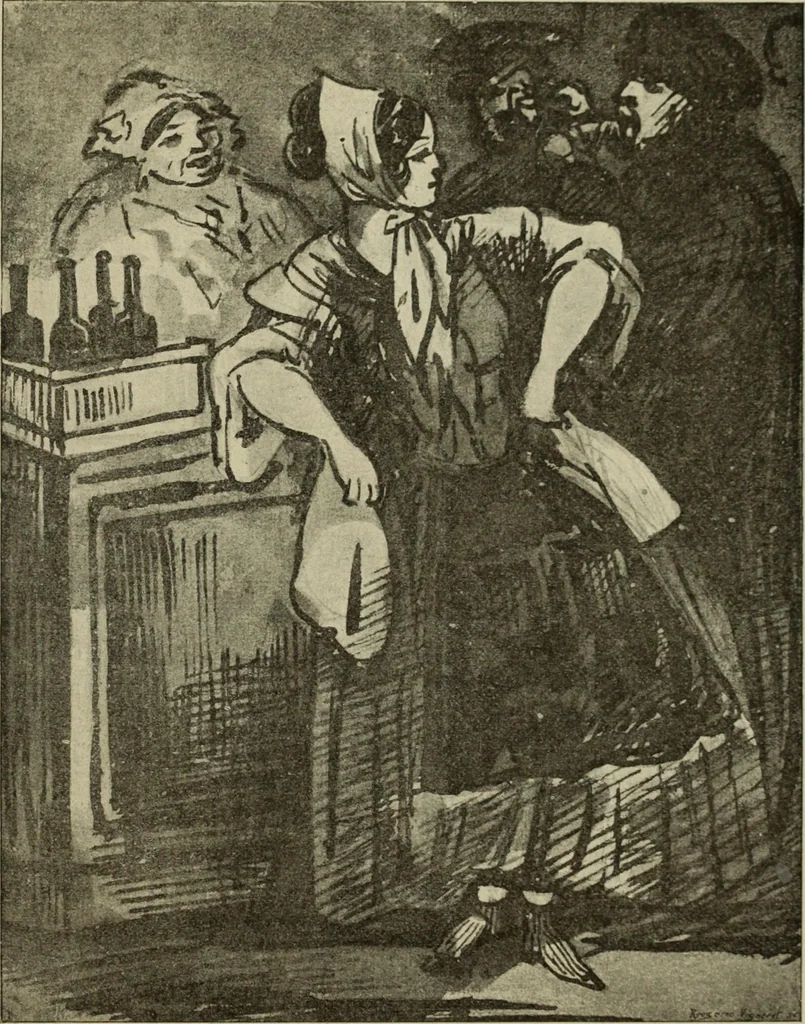 An illustration from L'art du rire et de la caricature, 1892, leaf 232
