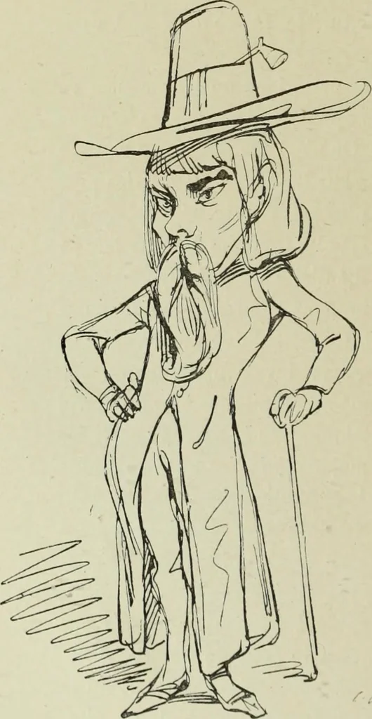 An illustration from L'art du rire et de la caricature, 1892, leaf 235