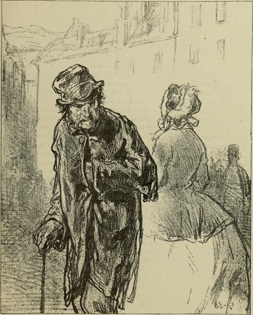 An illustration from L'art du rire et de la caricature, 1892, leaf 240