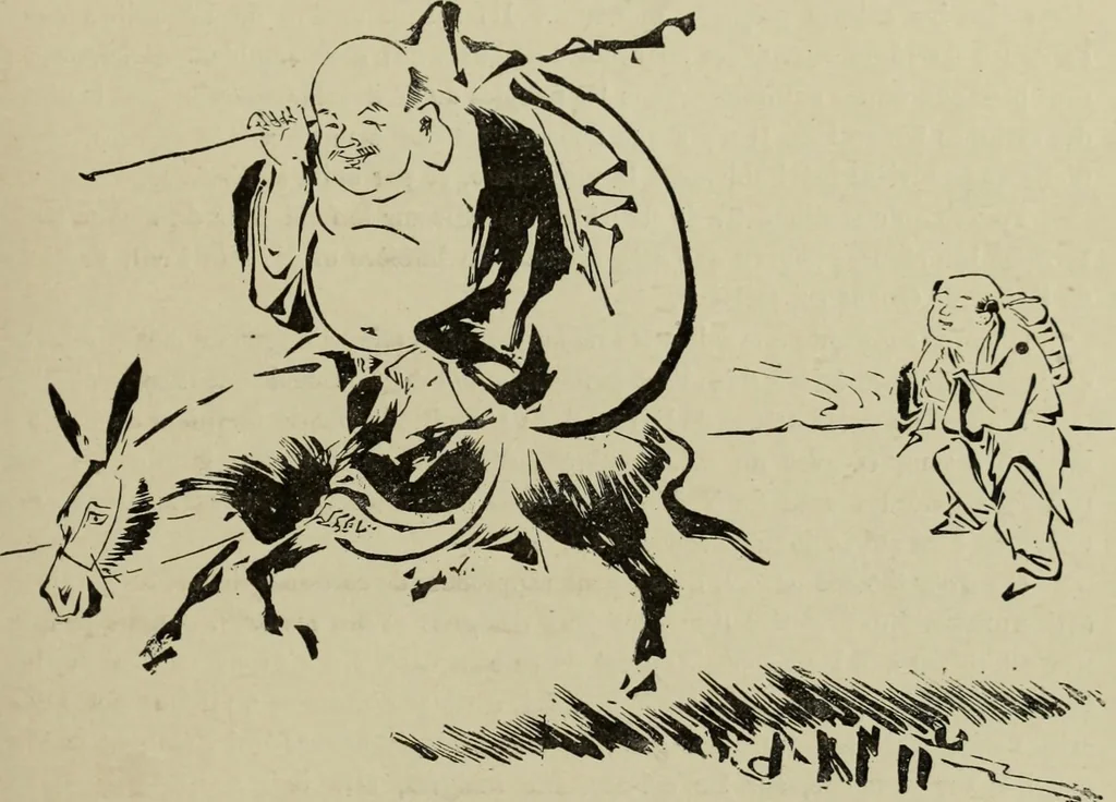An illustration from L'art du rire et de la caricature, 1892, leaf 244