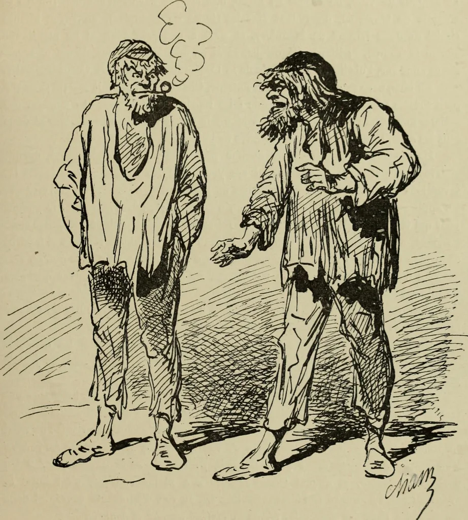 An illustration from L'art du rire et de la caricature, 1892, leaf 252