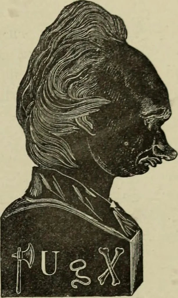 An illustration from L'art du rire et de la caricature, 1892, leaf 256