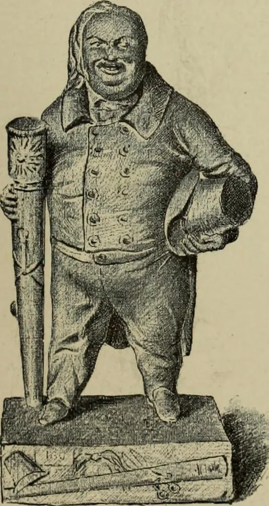 An illustration from L'art du rire et de la caricature, 1892, leaf 256