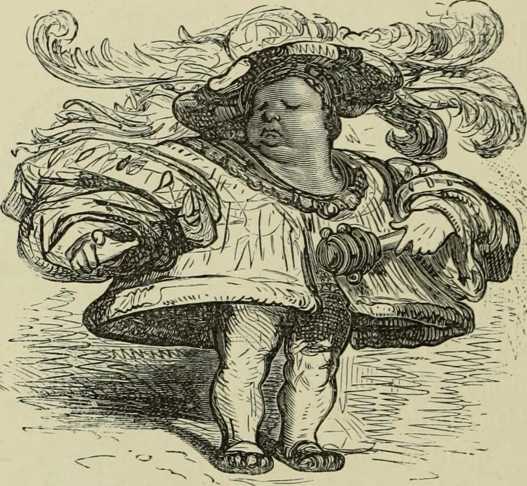 An illustration from L'art du rire et de la caricature, 1892, leaf 257