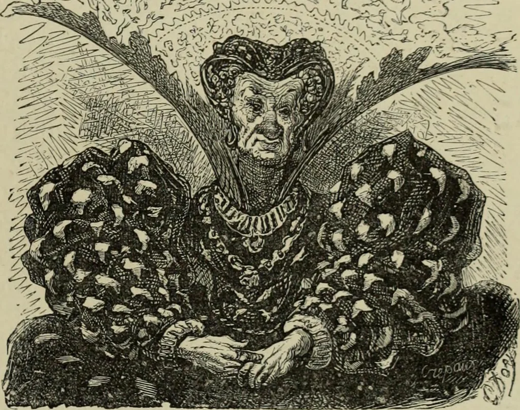 An illustration from L'art du rire et de la caricature, 1892, leaf 258