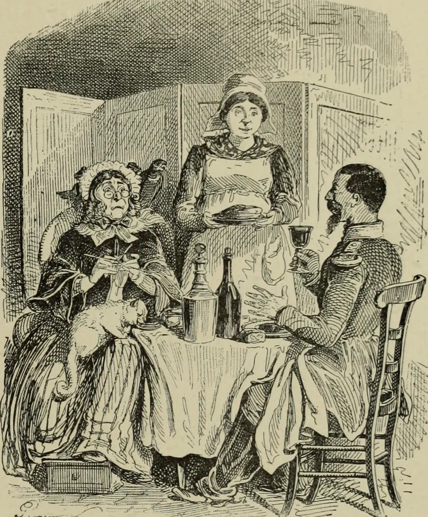An illustration from L'art du rire et de la caricature, 1892, leaf 262