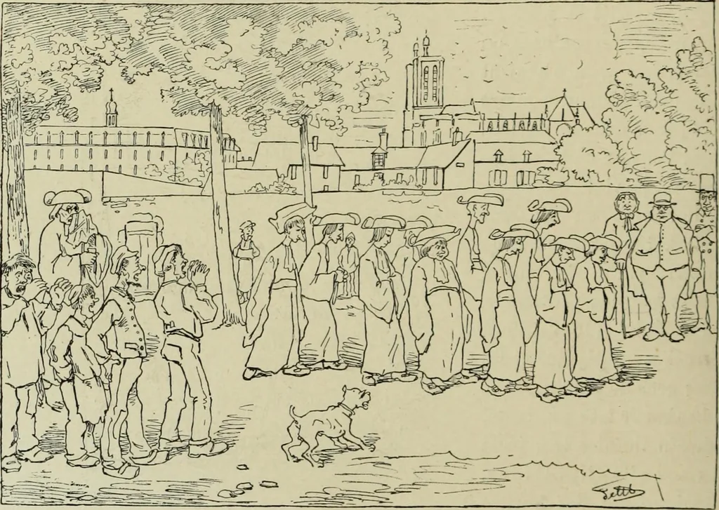 An illustration from L'art du rire et de la caricature, 1892, leaf 263