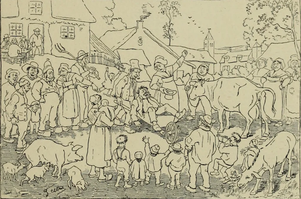 An illustration from L'art du rire et de la caricature, 1892, leaf 264