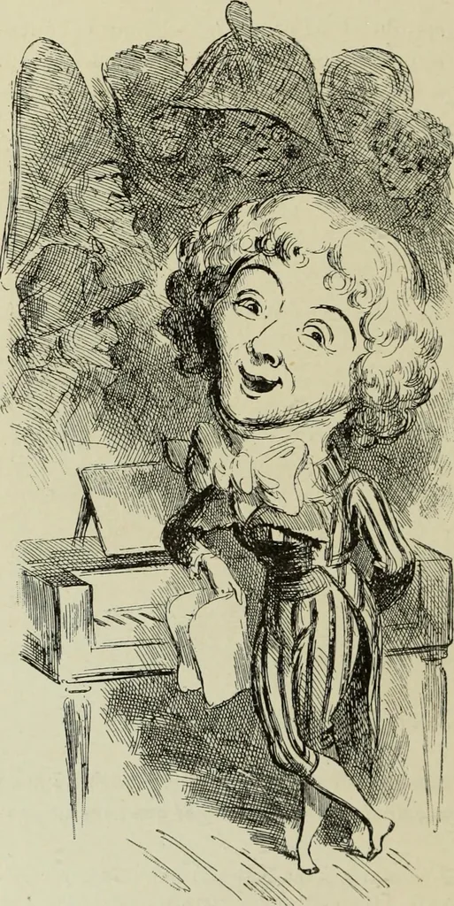 An illustration from L'art du rire et de la caricature, 1892, leaf 265