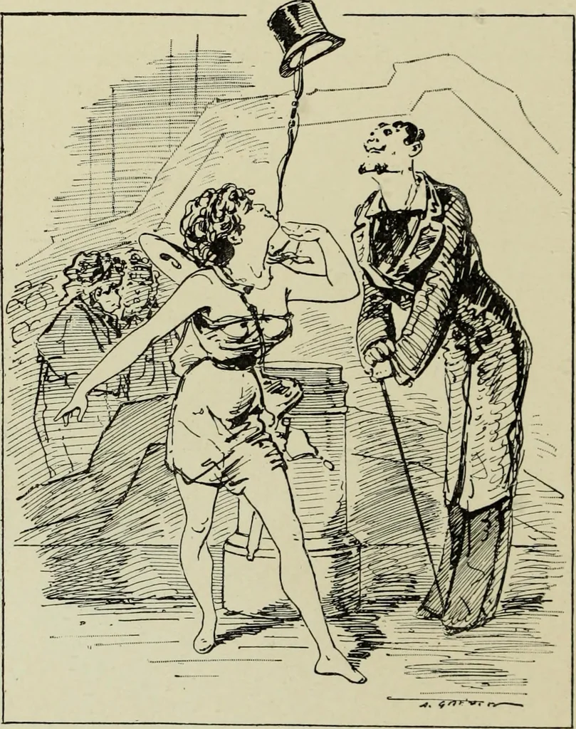 An illustration from L'art du rire et de la caricature, 1892, leaf 275