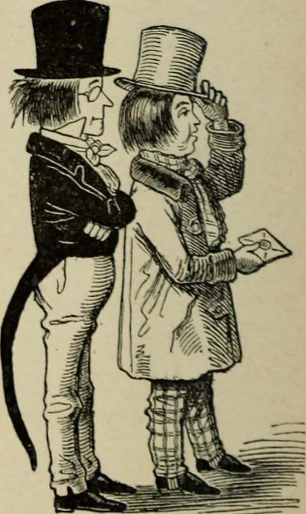 An illustration from L'art du rire et de la caricature, 1892, leaf 277