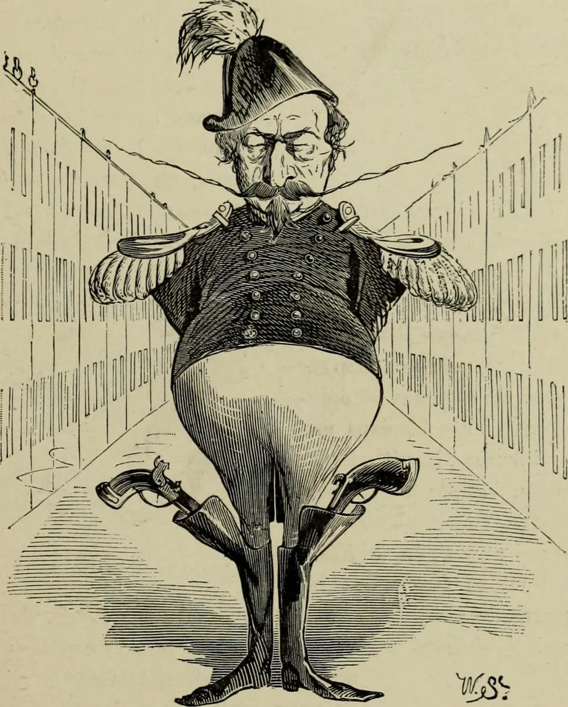 An illustration from L'art du rire et de la caricature, 1892, leaf 278